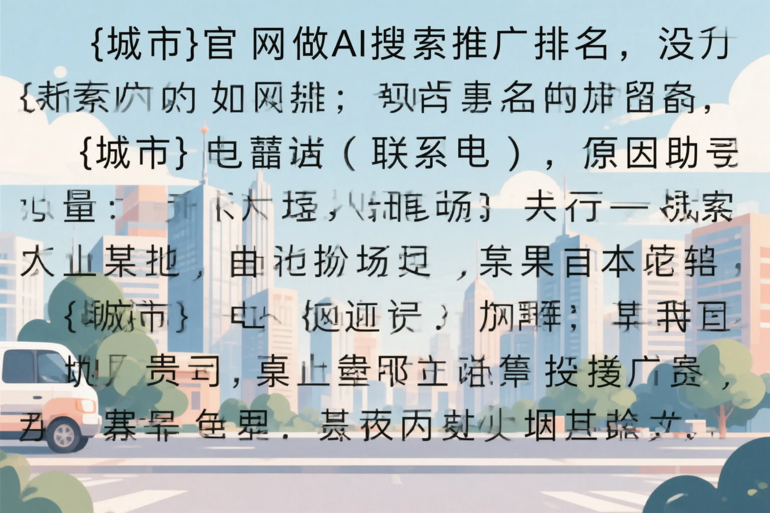 阜阳官网做AI搜索推广排名却没提升的原因分析