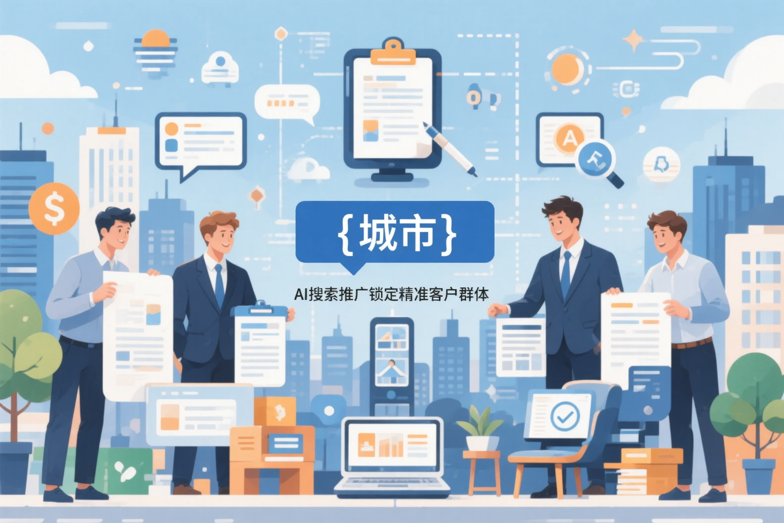 阜阳公司如何用AI搜索推广锁定精准客户群体