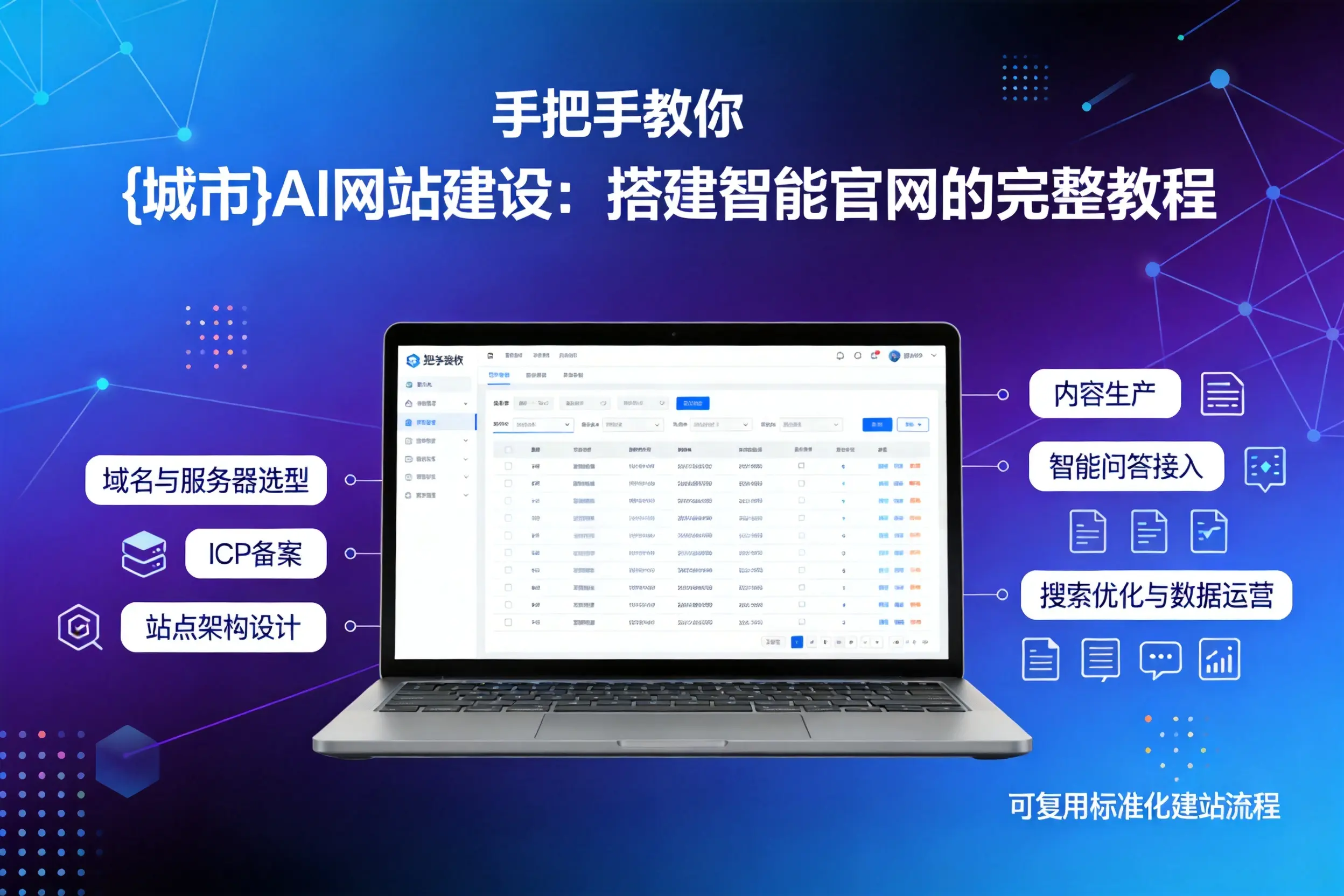 手把手教你阜阳AI网站建设：搭建智能官网的完整教程