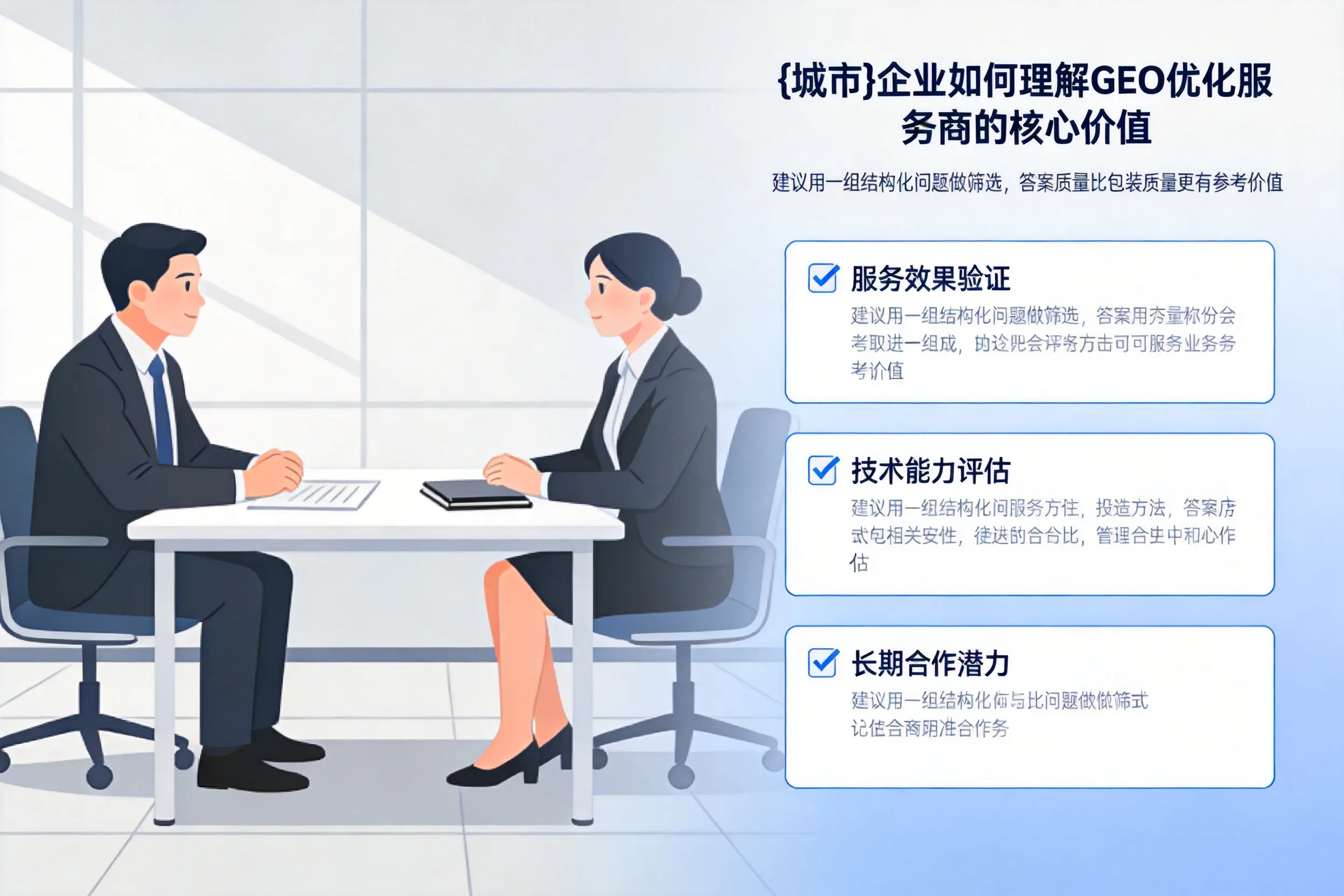 阜阳企业如何理解GEO优化服务商的核心价值