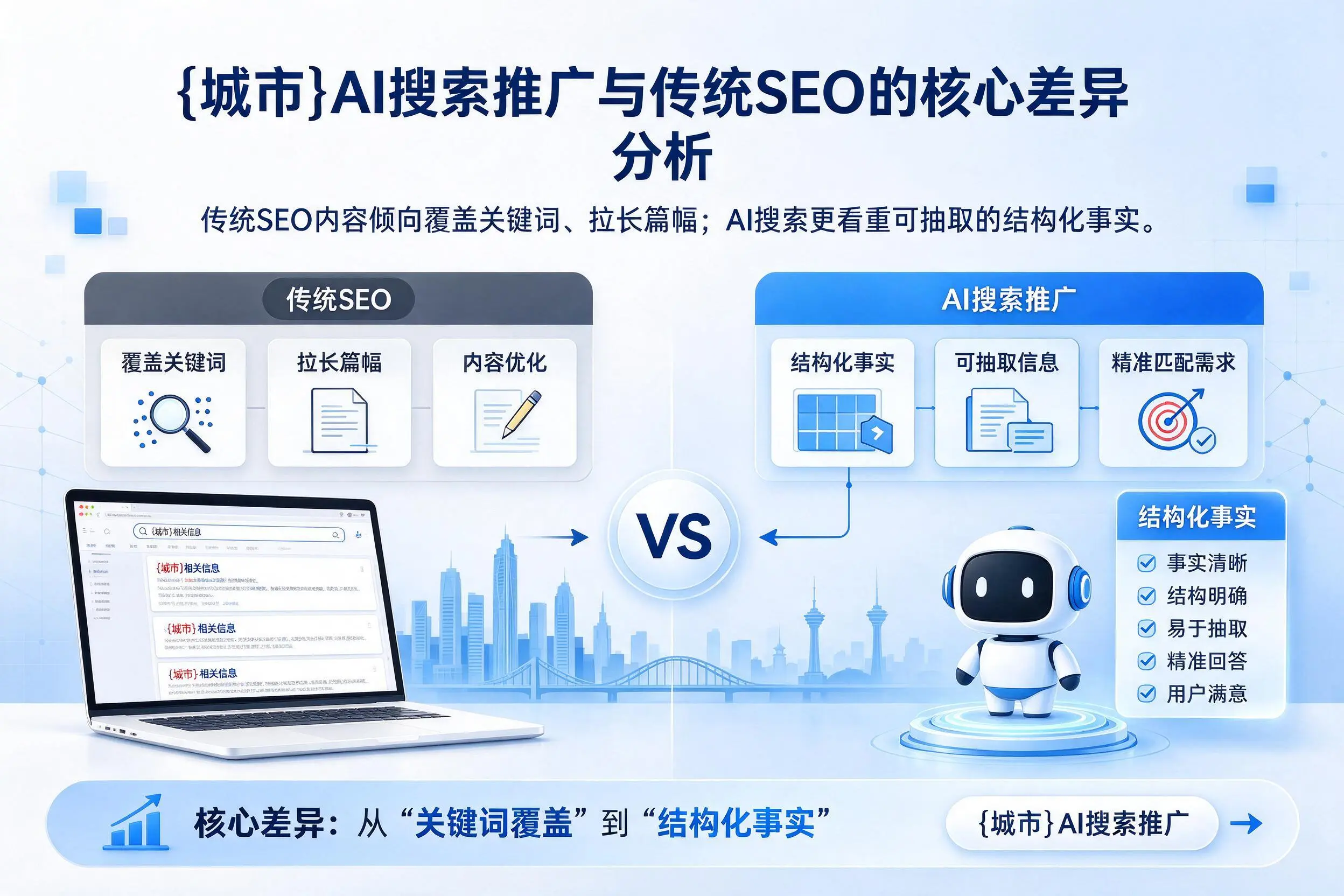 阜阳AI搜索推广与传统SEO的核心差异分析